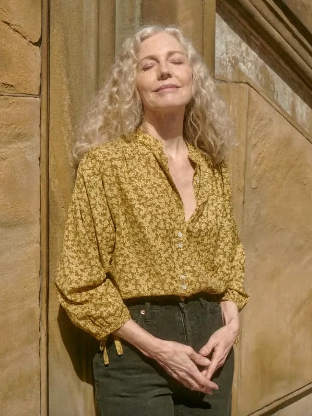 Doen O'Keefe Blouse Winter Meadow